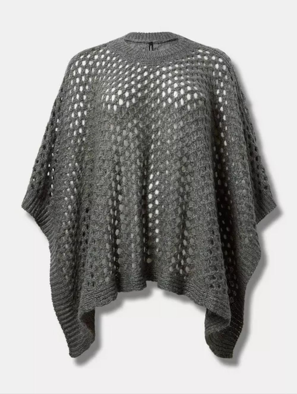 Torrid • Open Weave Poncho • One Size - Picture 6 of 6